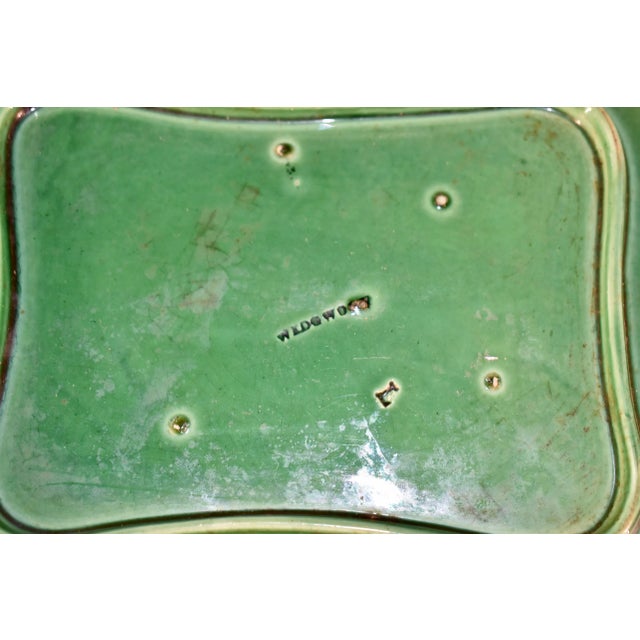 19th Century Wedgwood Majolica Dish For Sale In Greensboro - Image 6 of 9