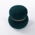 Cozy Sherpa Round Nesting Stool– Blackish Green Broadcloth Pleat, New For Sale - Image 10 of 12