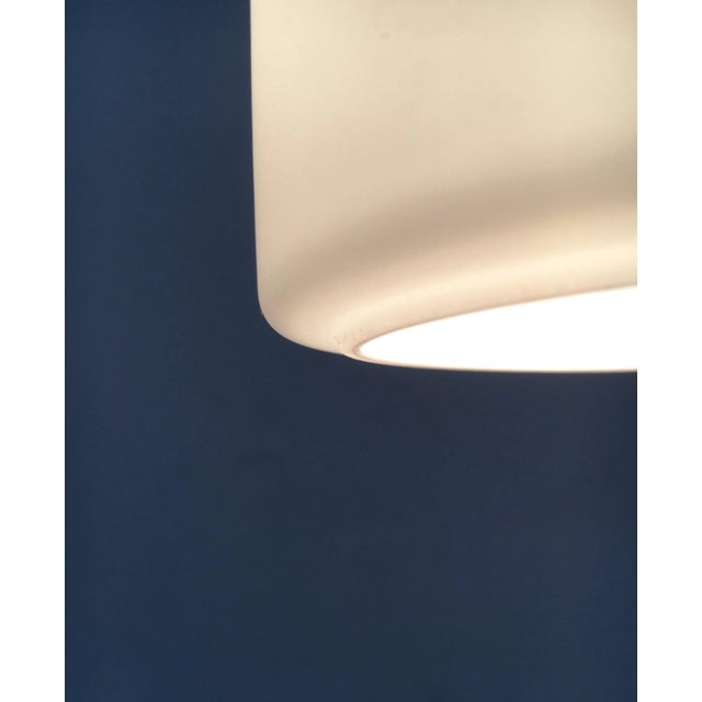 Mid-Century German Glass Pendant Lamps from Limburg, Set of 3 For Sale - Image 11 of 18