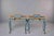 Cerulean Italian Hand-Painted Side Tables, Circa 1850s - Pair For Sale - Image 8 of 13