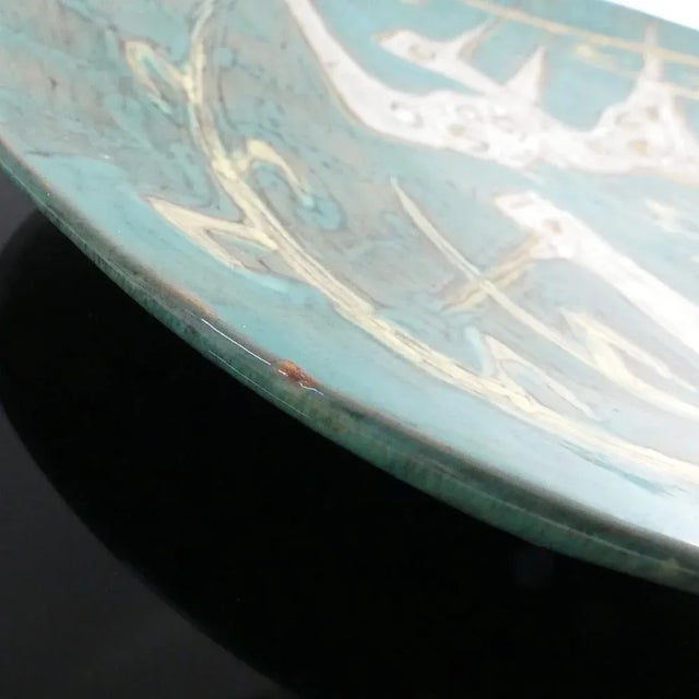 1950s Vintage Livia Gorka Wall Plate, 1950s For Sale - Image 5 of 11