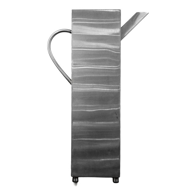 Metal Vase by Aldo Rossi, Italy, 1980s For Sale