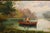 Wood Salvador Caballero Pair of Fishermen Paintings For Sale - Image 7 of 18