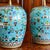 Chinese Pair Chinese Export Turquoise Cloisonneé Lidded Jars For Sale - Image 3 of 14