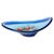 Deep Blue Murano Glass Catchall, Italy, 1960s For Sale - Image 12 of 12