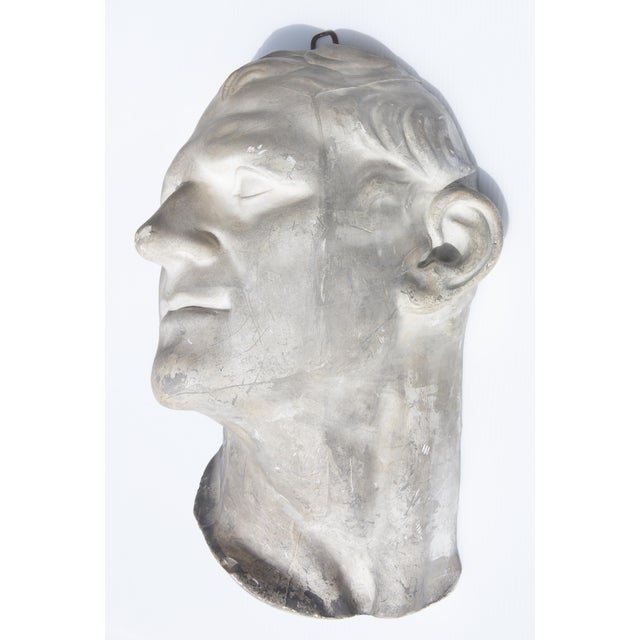 Realism 19th Century Bust of Demosthenes 4th Century Bc Greek Orator For Sale - Image 3 of 5