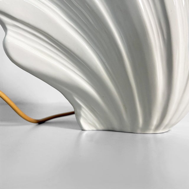 Mid-Century Modern Italian Ceramic Shells Table Lamp from Este Ceramiche, 1960s For Sale - Image 11 of 15