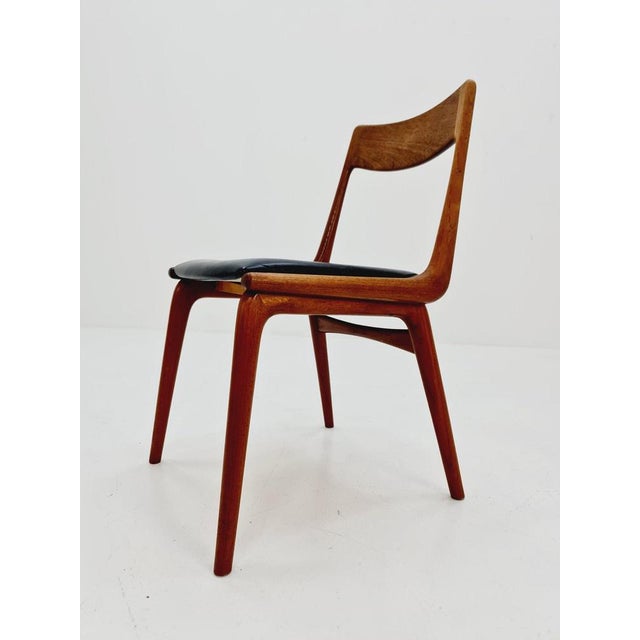 Danish Teak Dining Chair by Alferd Christensen for Slagelse, 1950s For Sale - Image 10 of 11