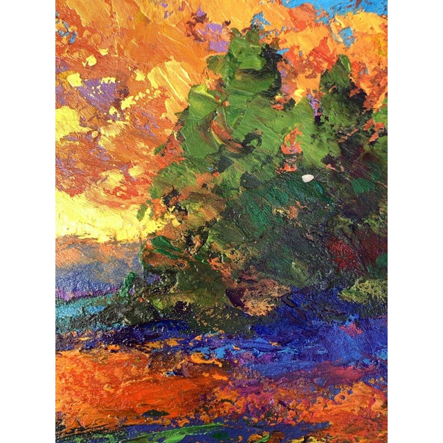 Oil Painting Windy Evening v. Zadorozhnya For Sale - Image 6 of 12