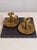 Metal Pair of Brass Dragon Candlesticks For Sale - Image 7 of 11