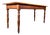 1940’s French Bobbin Leg Mid Oak Kitchen Dining Table For Sale