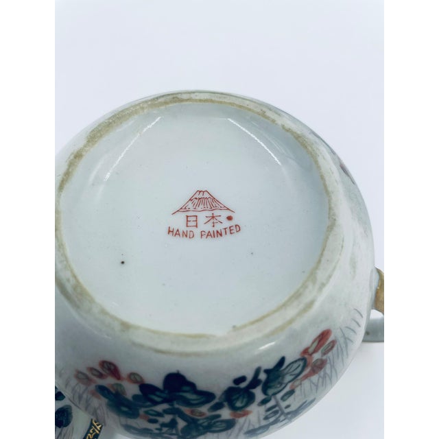 Porcelain Sugar Bowl Japan Kutania, 1975 For Sale - Image 10 of 12