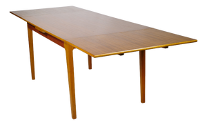 Vintage Danish Extendable Teak Dining Table, 1960s