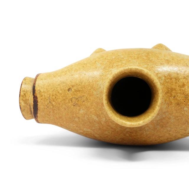 Mid-Century Modern Female Torso Pottery Vase For Sale - Image 9 of 9