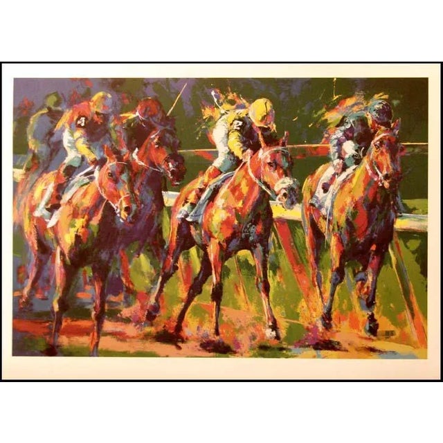 "On the Track" by Malcolm Farley Offset Lithograph Art Size: 17" x 24" Condition: Mint Malcolm Farley Malcolm started...