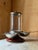 1950s Mid-Century Modern Space Age Italian Revolving Condiment Server in Chrome, Italy, 1950s For Sale - Image 5 of 18