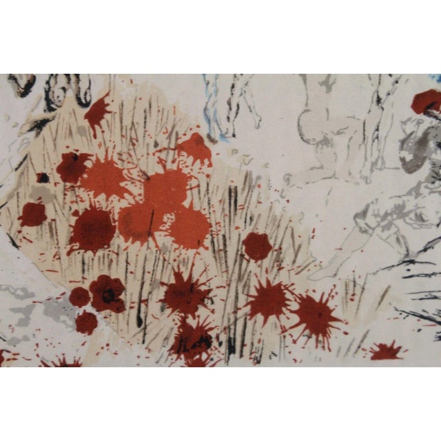 Dali L'Age d'Or de la suite Don Quichotte de la Mancha 1957 Signed Lithograph For Sale - Image 12 of 13