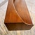 1960s Danish Modern Style Walnut Dressing Table With Curved Gallery Top For Sale - Image 4 of 9