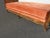 Vintage French Louis XVI Daybed ~ Cane Bed W Orange Velvet ~ Chaise Lounge For Sale - Image 10 of 12