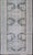 Measures: 2'10 x 10'3 Antique Persian Hamadan Runner with All-Over Medallion Design in Lt. Blue. Keivan Woven Arts; rug...