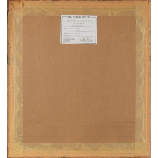 Paper Beethovens Residence at Mödling Colored Etching by Henry Goering For Sale - Image 7 of 8