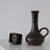 Brutalist Cast Bronze Candle Holder and Vase, 1970s, Set of 2 For Sale - Image 5 of 8