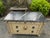 Fabulous Painted French Style Commode/Chest With Black Marble Top For Sale - Image 10 of 12