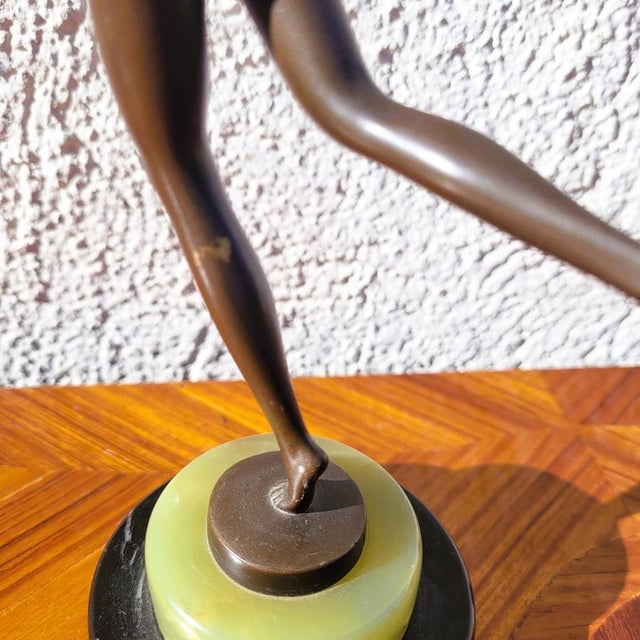Josef Lorenzl, Art Deco Dancer Figure, 20th Century, Bronze For Sale - Image 10 of 18