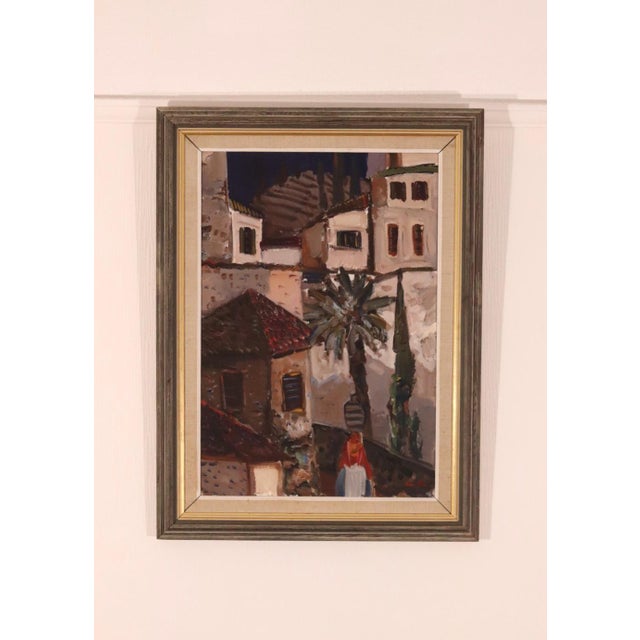Eric Lo, Southern Street, 1960s, Oil on Canvas, Framed For Sale - Image 14 of 14