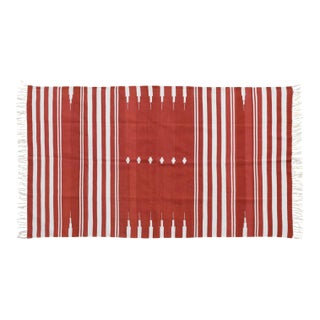 Milla Rug, 9x12, Brick Red For Sale