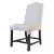 Le Jeune Upholstery Hampshire Armless Dining Side Chair Dc1.923 Showroom Model For Sale
