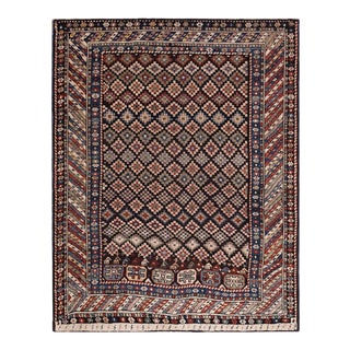 Antique Caucasian Shirvan Rug For Sale