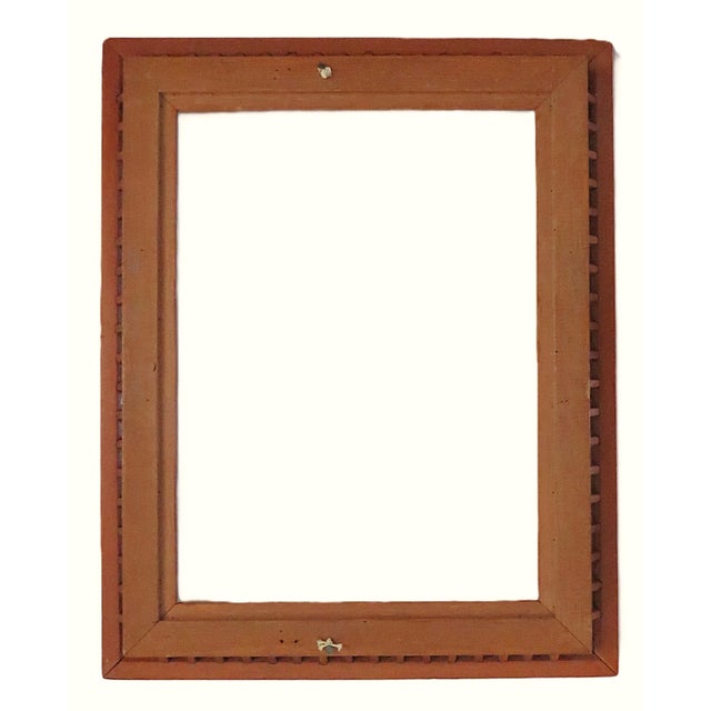 Contemporary Pair of Arts & Crafts Style Wood Picture Frames Fits 16" X 12" Rabbet Opening For Sale - Image 3 of 5