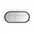 Osman Glossy Wild Green Wall Mirror For Sale - Image 10 of 11