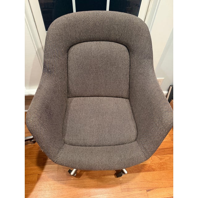 Vintage Mid-Century Executive Chairs Attributed to Max Pearson for Knoll - Set of 3 For Sale - Image 9 of 12