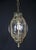1950s Italian Charming Gilded Brass Colour Venetian Lantern, Seguso Murano Glass For Sale - Image 4 of 14