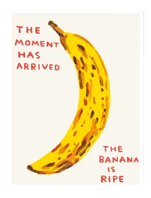 David Shrigley, the Moment Has Arrived, 2021
