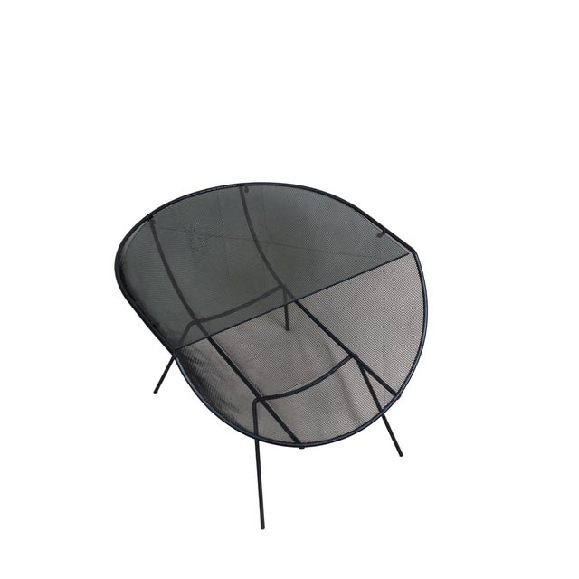Metal 1950s Side Table Attributed to Sol Bloom For Sale - Image 7 of 9