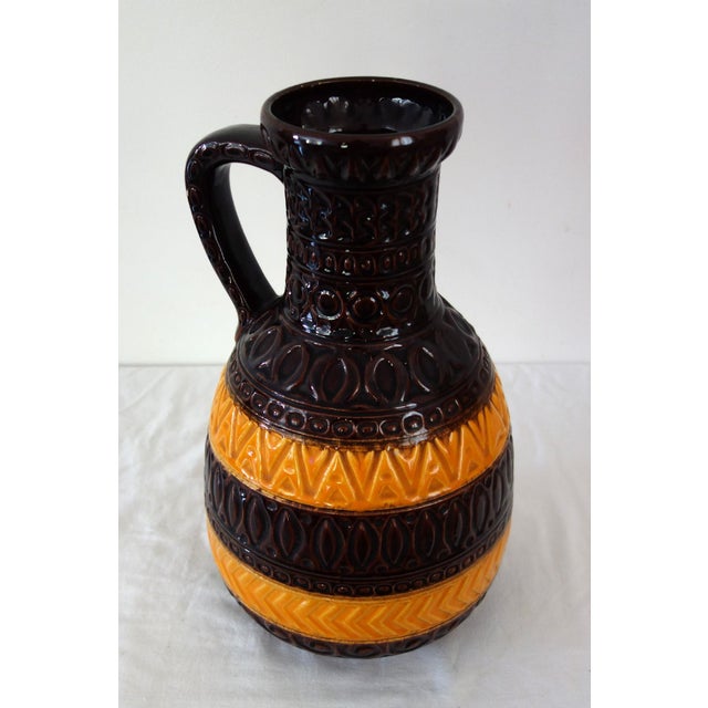 Vintage Floor Vase from Bay Keramik, 1960s For Sale - Image 4 of 12