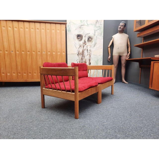 1960s Mid-Century Danish Sofa by Jørgen Bækmark, 1960s, Set of 2 For Sale - Image 5 of 15
