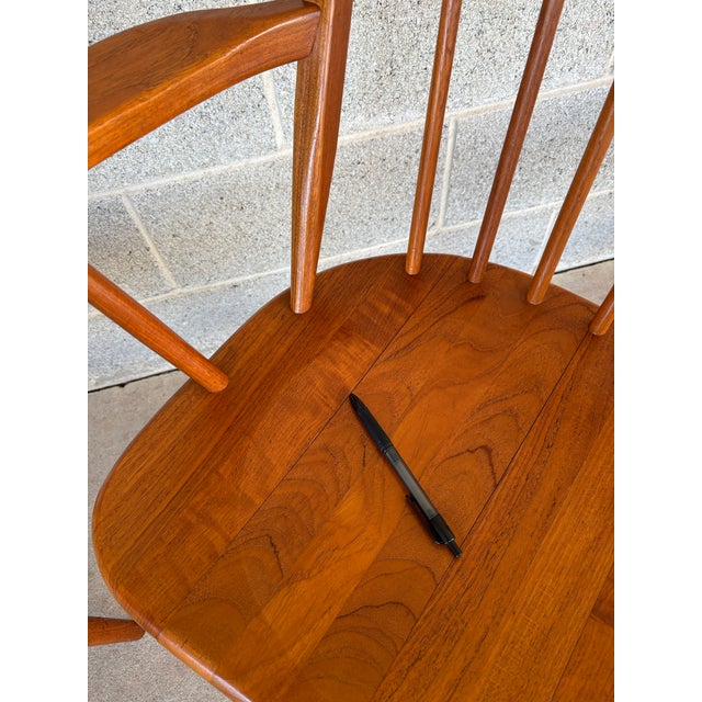 Ansager Mobler Danish Modern Teak Hoop Back Dining Chairs - Set of 4 For Sale - Image 14 of 16