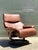 Mid-Century Modern Vintage Ekornes “Stressless” Leather Lounge Chair For Sale - Image 3 of 8