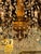 Late 18th Century 18th Century Italian Giltwood and Crystal Chandelier For Sale - Image 5 of 7