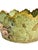 Mid 20th Century Vintage French Tole Cachepot With Hand-Painted Roses and Scalloped Rim For Sale - Image 5 of 15