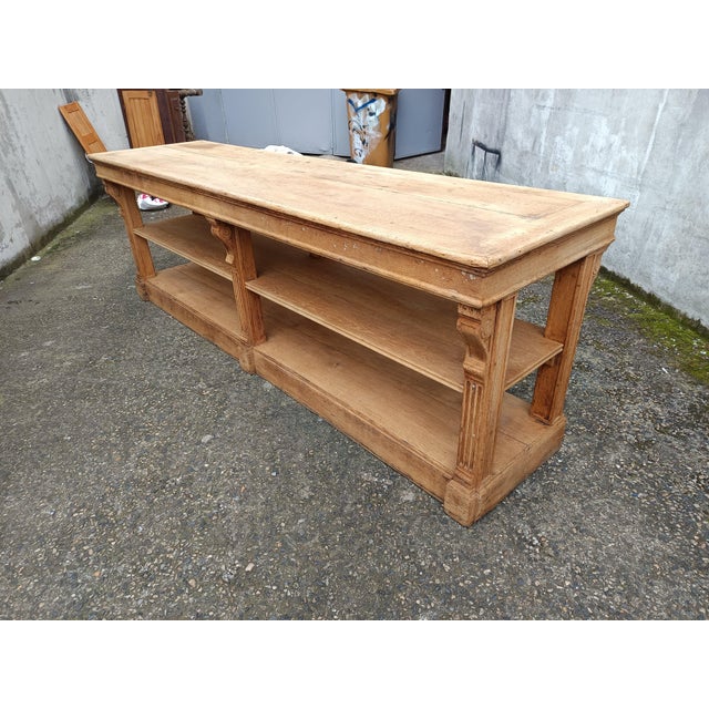 Antique Worktable in Oak, in Good conditions. Designed before 1890