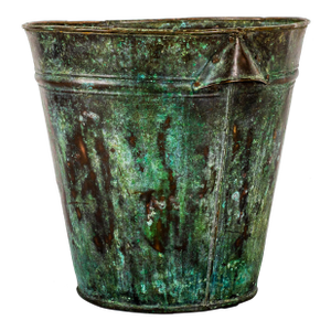 Antique Large Copper Bucket