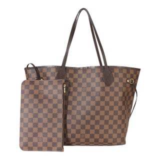Damier Ebene Canvas Neverfull MM For Sale