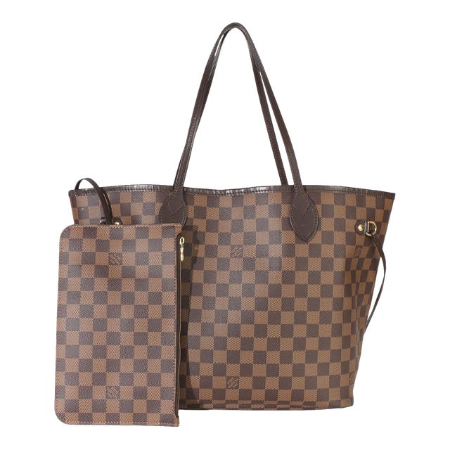 Damier Ebene Canvas Neverfull MM For Sale