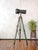 Black Patt 23N Follow Spot Floor Lamp from Strand Electric, England, 1960s For Sale - Image 8 of 15