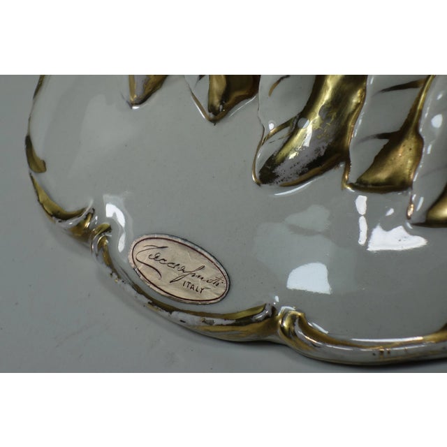 Italian Art Deco Figurine of Pheasants in Porcelain by Guido Cacciapuoti, 1920s For Sale - Image 10 of 12